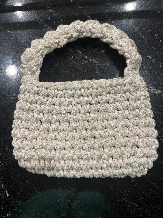 white bucket handbag